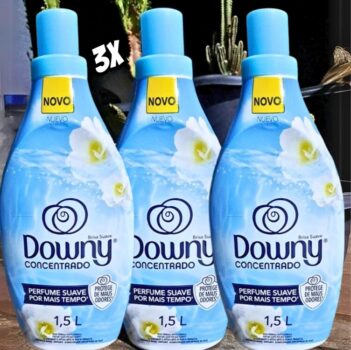 Kit 3 Amaciante Donwy Concentrado - Brisa Suave 1,5L Cada