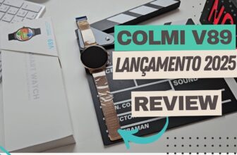Lançamento 2025: Smartwatch Colmi V89 com Tela AMOLED e Ultra Fino