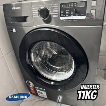 Lavadora Digital Inverter Samsung WW11T Inox 11kg 220V