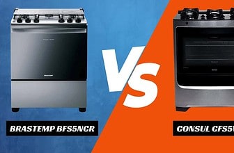 Melhor Fogão 5 Bocas: Brastemp BFS5NCR VS Consul CFS5VAR