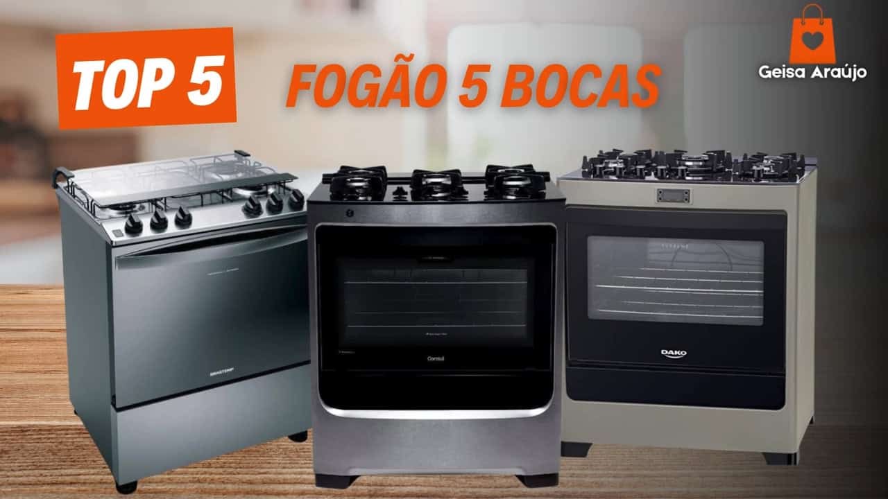 Melhor Fogão 5 Bocas | Os 5 Melhores Fogões de 2025! Melhor Fogão 5 Bocas | Os 5 Melhores Fogões de 2025!