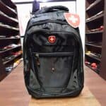 Mochila Executiva para Notebook Fuji, 3 Compartimentos - Preta - Swiss Move