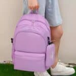 Mochila Unissex Colorida Resistente Original Livros Escolar