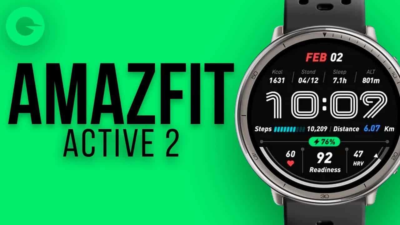 Novo Amazfit Active 2: GPS, 5ATM, Aço Inoxidável e Safira! Já vale a pena comprar?