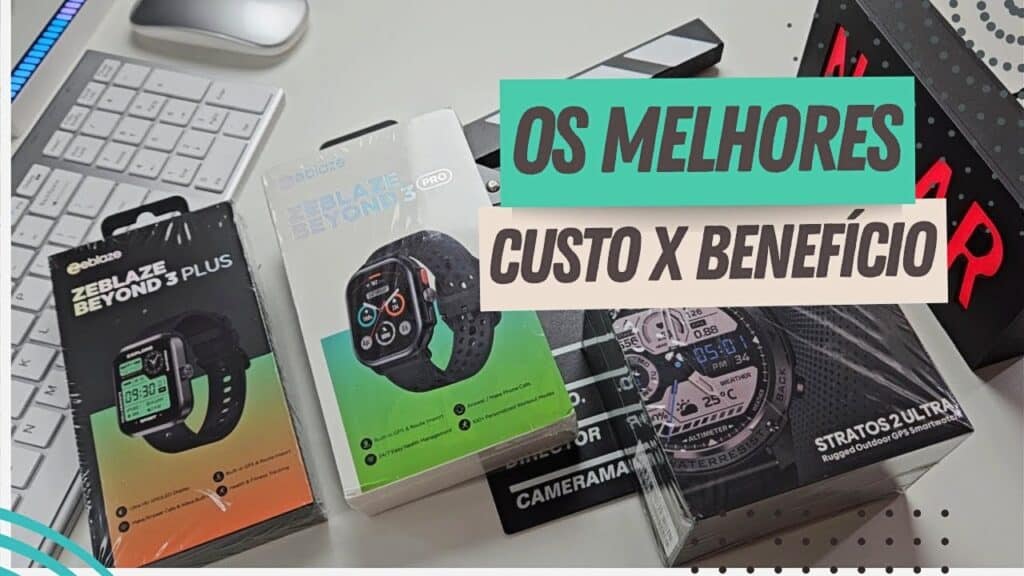 Os Melhores Smartwatches com GPS Entre R$ 150 e R$ 300 Os Melhores Smartwatches com GPS Entre R$ 150 e R$ 300