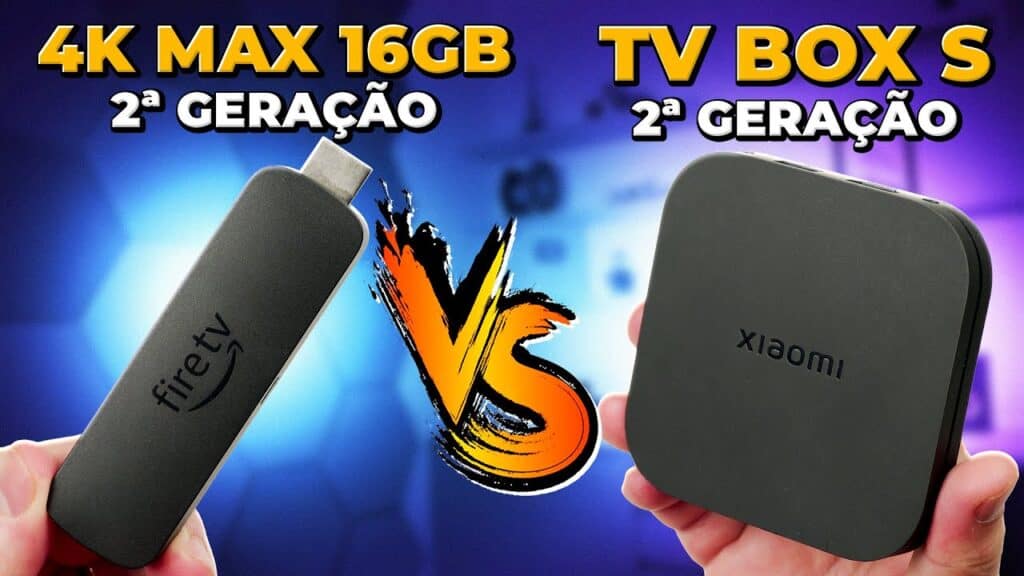 Fire TV Stick 4K Max 2ª Geração vs Xiaomi TV Box S 2ª Geração: Qual é o Melhor?