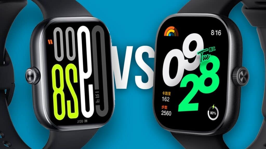 Comparativo: Redmi Watch 5 Global vs Redmi Watch 4 – O que muda? Qual vale mais a pena?