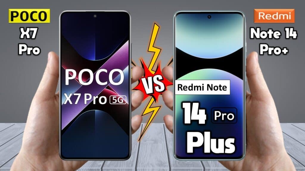 Poco X7 Pro vs Redmi Note 14 Pro Plus: Qual o Melhor em 2025?