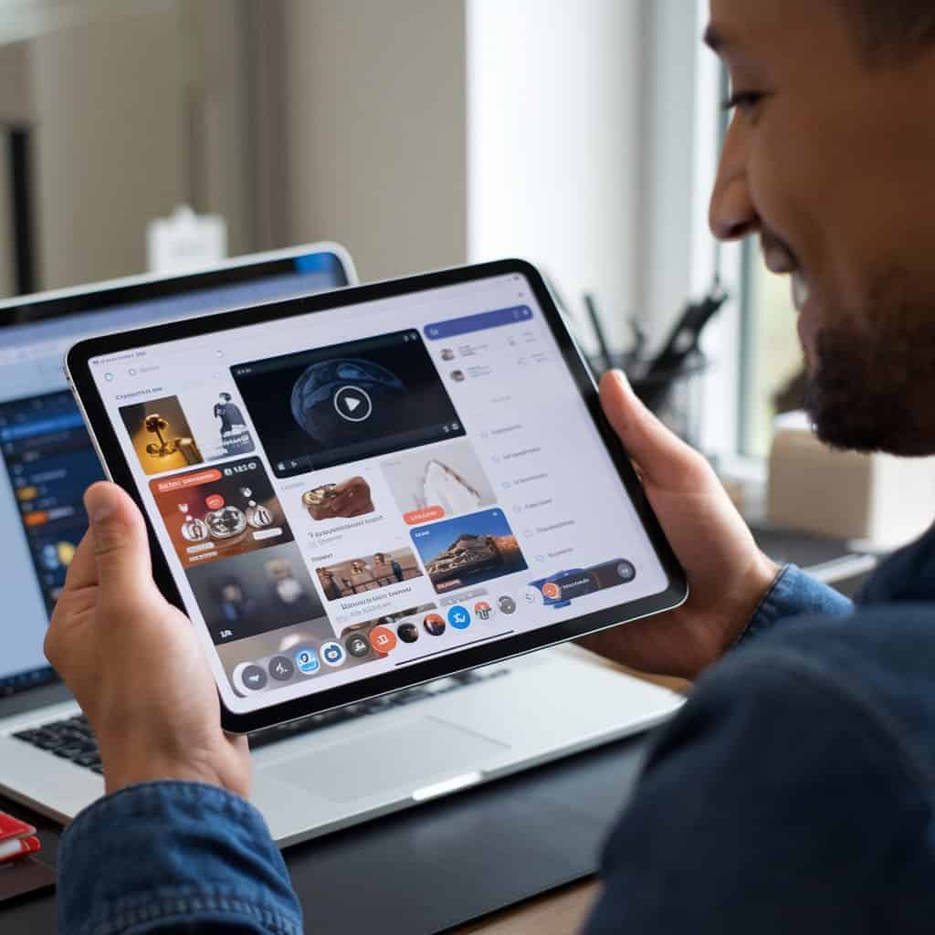 Por que um Tablet Pode Ser Melhor que um Notebook? - Galaxy Tab A9+ Por que um Tablet Pode Ser Melhor que um Notebook? - Galaxy Tab A9+