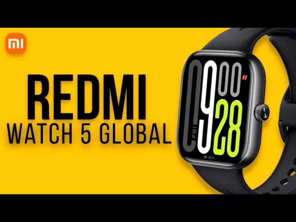 Redmi Watch 5 Global: Memória para Músicas, Tela 2.07” e Bateria de até 24 Dias – Vale a Pena?