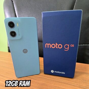 Smartphone Motorola Moto g05 - 128GB 12GB (4GB RAM + 8GB Ram Boost) e Camera 50MP com AI Bateria de 5200 mAh Tela 6.7" com Superbrilho