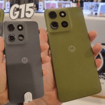 Smartphone Motorola Moto G15 256GB 4G 4GB RAM 6,7" Câm. Dupla Selfie 8MP