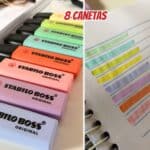 Stabilo Boss Pastel Marcador de Texto, Estojo com 8 Unidades, Multicor