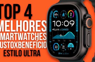 Top 4 Smartwatches Estilo Apple Watch Ultra em 2025 (Custo x Benefício)