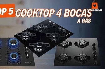 TOP 5 Melhores Cooktops 4 Bocas a Gás para Comprar em 2025