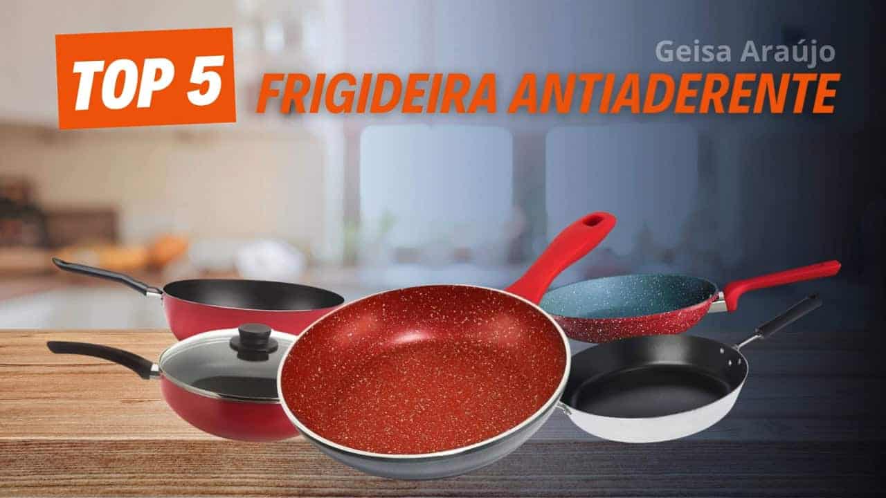 TOP 5 Melhores Frigideiras Antiaderentes para Comprar em 2025! TOP 5 Melhores Frigideiras Antiaderentes para Comprar em 2025!