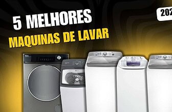 TOP 5 Melhores Máquinas de Lavar Roupas 2025