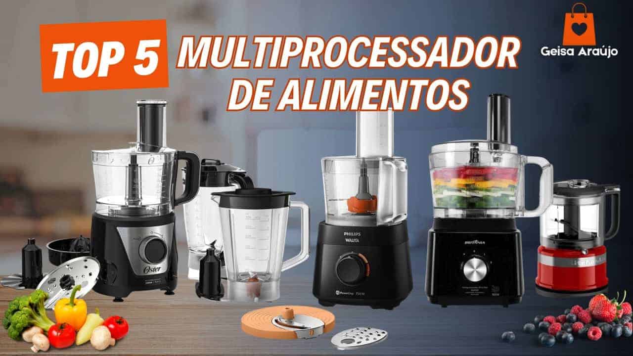 Top 5 Melhores Multiprocessadores de Alimentos para Comprar em 2025 Top 5 Melhores Multiprocessadores de Alimentos para Comprar em 2025