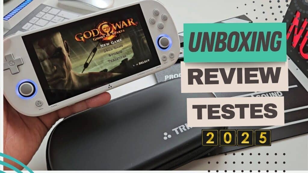 Trimui Smart Pro: O Melhor Console Portátil Barato de 2025 Trimui Smart Pro: O Melhor Console Portátil Barato de 2025