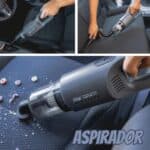 WAP Aspirador de Pó Automotivo CAR 12V2, Portátil, 420ml, com Recipiente Removível e Filtro Lavável, 180W 12VDC