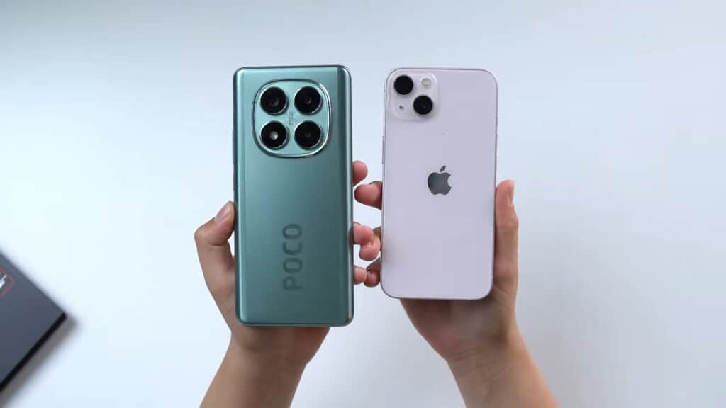 Poco X7 vs iPhone 13: Qual é o melhor para comprar em 2025?