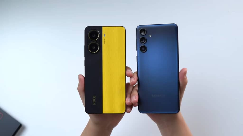 Galaxy M55 vs Poco X7 Pro: Qual vale mais a pena em 2025?