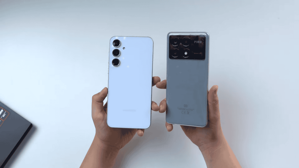 Poco X6 Pro de R$ 1.800 vs Galaxy A55 de R$ 1.700 – Qual a melhor opção para comprar?