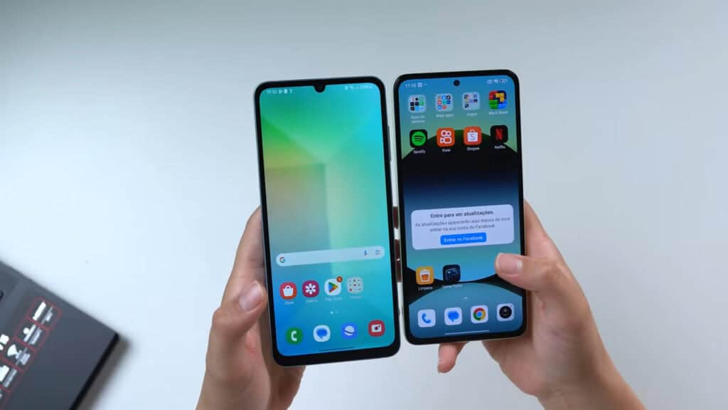 Galaxy A06 vs Redmi Note 14 4G: Qual é o Melhor para Comprar em 2025? Comparativo Completo!