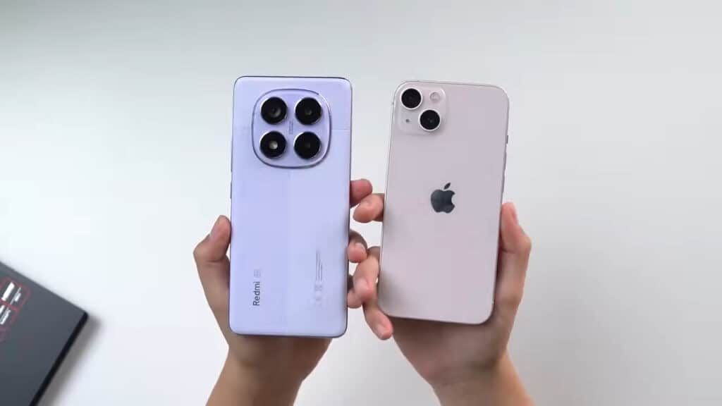 iPhone 13 vs Redmi Note 14 Pro 5G: Qual é a Melhor Opção em 2025?