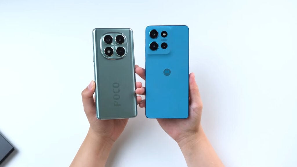 Comparativo: Moto G75 vs Poco X7 Pro - Qual vale mais a pena em 2025?