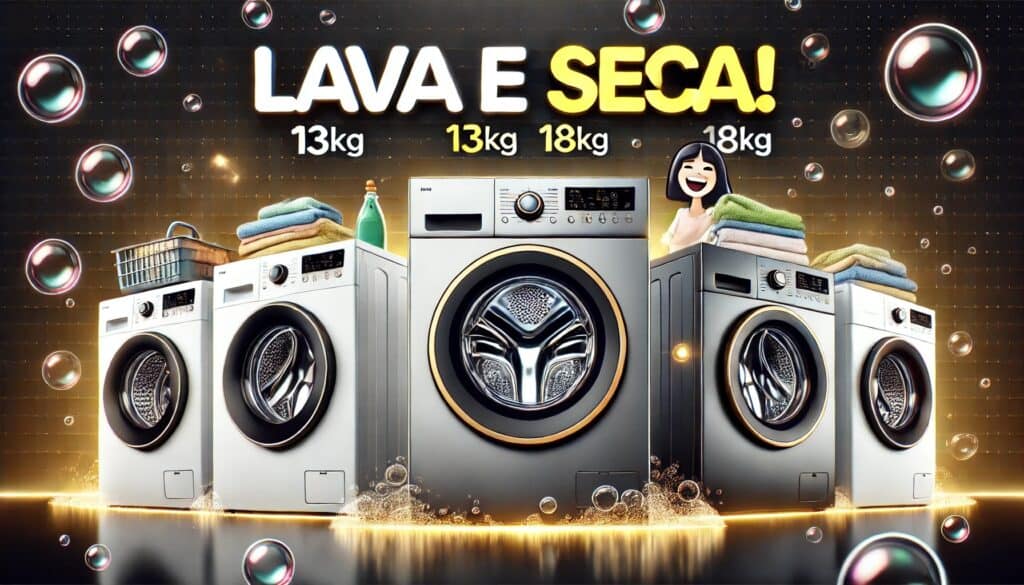 As Melhores Lava e Seca para Comprar em 2025 – Guia Completo As Melhores Lava e Seca para Comprar em 2025 – Guia Completo
