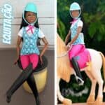 Barbie, Boneca Brooklyn Equitação, Inspirada na Série Barbie Detetive: A Grande Corrida de Cavalos, Para crianças a partir de 3 anos