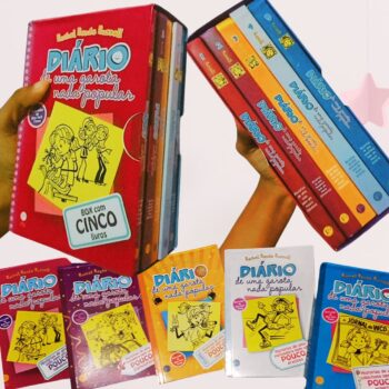 Box Diário de uma garota nada popular (Vol. 1 a 5 - Edição de bolso)