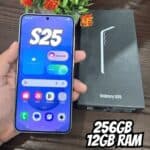 Celular Samsung Galaxy S25 5G, 256GB, 12GB RAM, Câmera Tripla de 50+12+10, Tela Grande de 6.2"