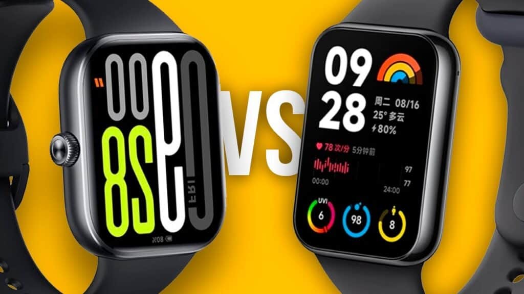 Comparativo: Redmi Watch 5 vs Mi Band 8 Pro - Qual Vale Mais a Pena? Comparativo: Redmi Watch 5 vs Mi Band 8 Pro - Qual Vale Mais a Pena?
