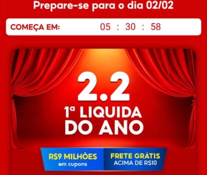 Cupons Shopee 2.2 - Fevereiro 2025
