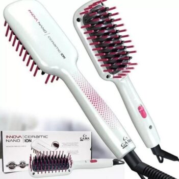 Escova alisadora innova nano bivolt gama italy - GA.MA ITALY