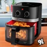 Fritadeira Elétrica Air Fryer Philco 9L PAF90 1800W 220V