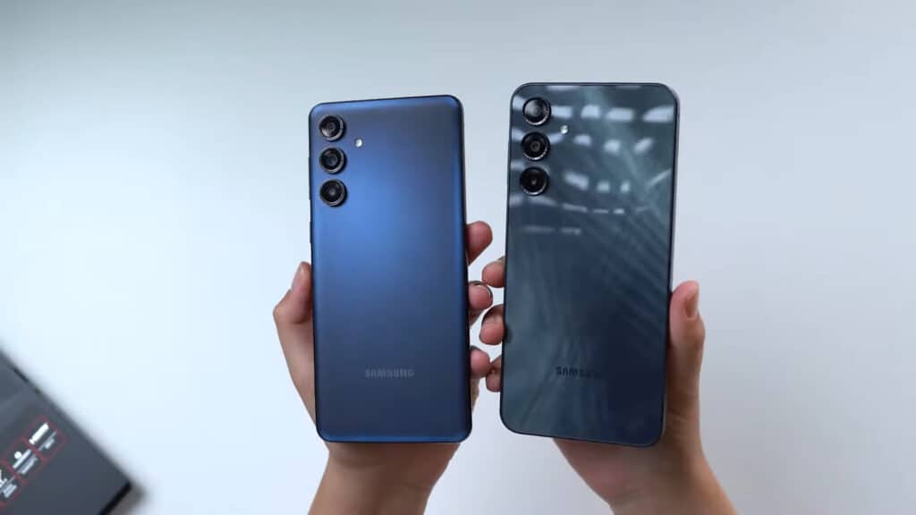Galaxy A16 5G vs Galaxy M55 5G – Qual é a Melhor Opção por até R$ 1.300? Galaxy A16 5G vs Galaxy M55 5G – Qual é a Melhor Opção por até R$ 1.300?