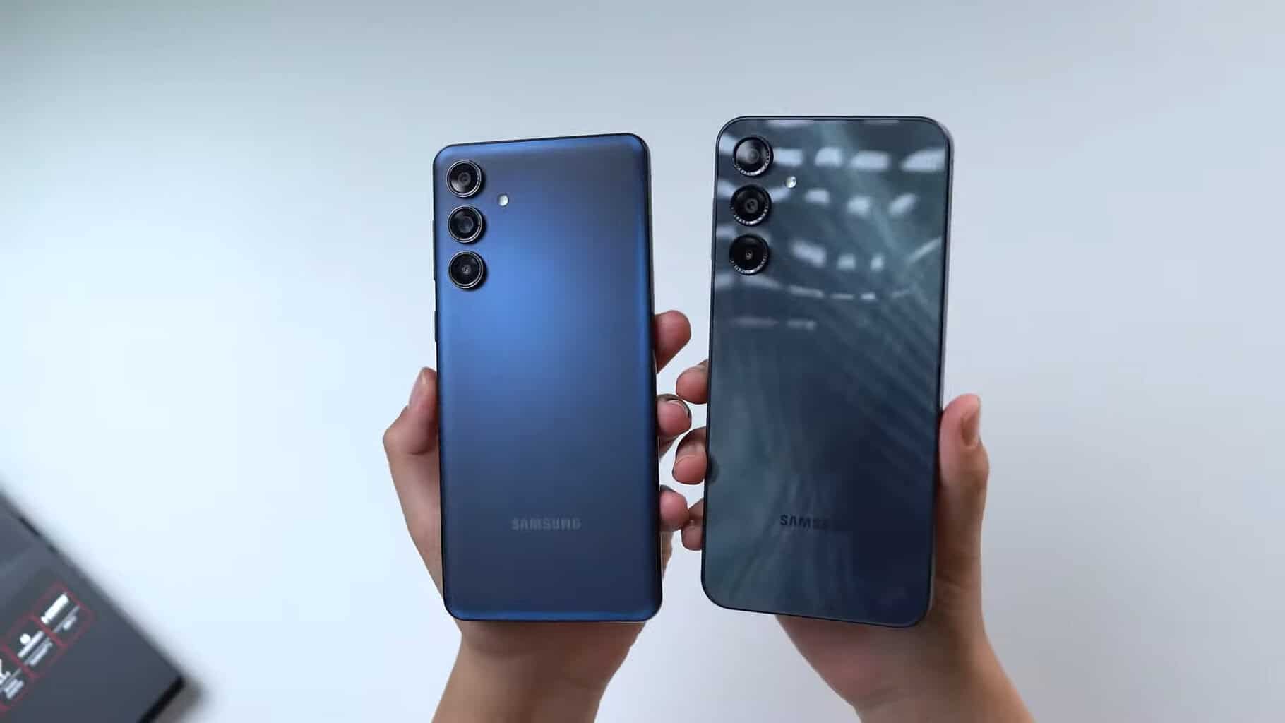 Galaxy A16 5G vs Galaxy M55 5G – Qual é a Melhor Opção por até R$ 1.300? Galaxy A16 5G vs Galaxy M55 5G – Qual é a Melhor Opção por até R$ 1.300?