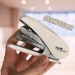 Grampeador Metal Menos Esforço Off-white P/ 30 Folhas - Caixa C/ 1 Und Jocar Office