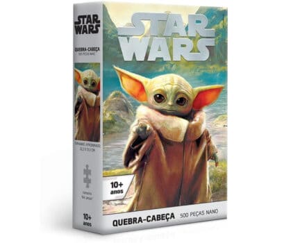 Grogu - Quebra-cabeça 500 peças nano, Game Office, Toyster brinquedos