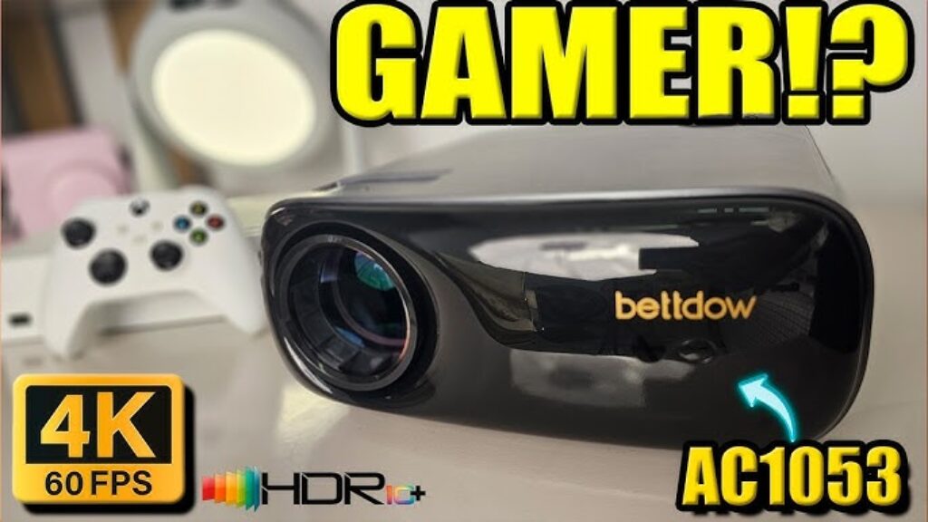 Projetor BETTDOW AC1053 – Cinema em Casa Gigante com Preço Baixo!