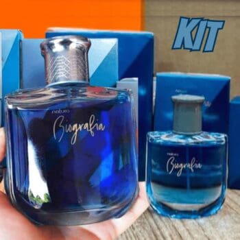 Kit Biografia Masculino com Miniatura