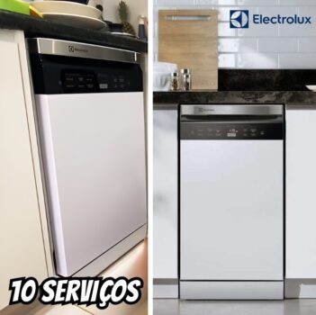 Lava Louças Electrolux 10 Serviços Branca com Função Higienizar Compras (LL10B) - 127V