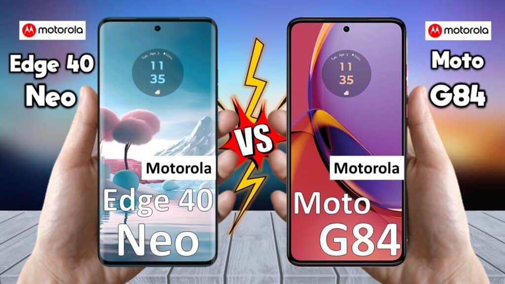 Moto G84 vs Edge 40 Neo: Qual Vale Mais a Pena em 2025?