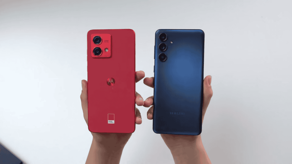 Moto G84 5G vs Galaxy M55 5G – Qual é o melhor para comprar em 2025? Moto G84 5G vs Galaxy M55 5G – Qual é o melhor para comprar em 2025?