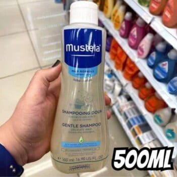 Mustela Shampoo Suave Infantil 500ml – Shampoo para Bebê e Criança – Hipoalergênico, fórmula Biodegradável feito com 95% de ingredientes de origem natural - Mustela Bebê e Criança