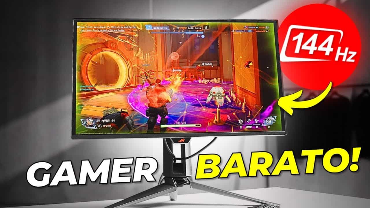 Os Melhores Monitores Gamer Baratos para 2025 – Custo-Benefício até 144Hz Os Melhores Monitores Gamer Baratos para 2025 – Custo-Benefício até 144Hz
