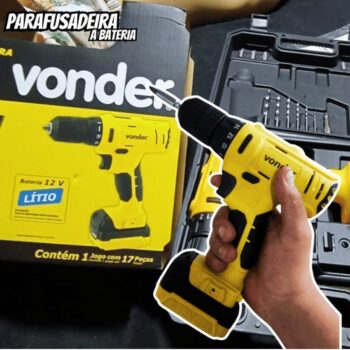 Parafusadeira à Bateria 3/8'' 12v Biv Pfv 120 Vonder